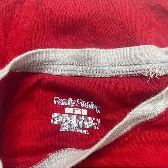 Polar bear Christmas pajamas 2 pairs 3T 4T - Picture 5 of 5